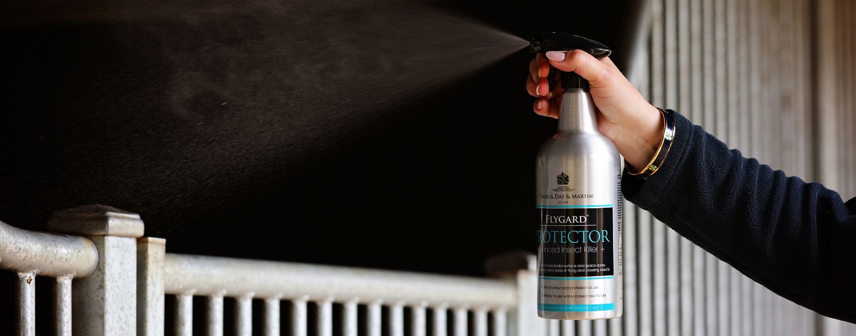 Insecticide spray for horse stable